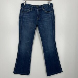 Seven7 Jeans‎ Women's Size 28 Blue Low Rise Boot Leg Y2K "A" Pocket
